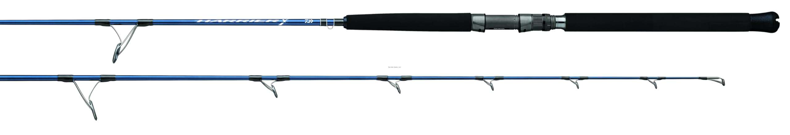 Daiwa HRX66HS Harrier-X Jigging Series, Sections= 1, Line Wt.= 65-120, Lure Weight= 100-250G 1
