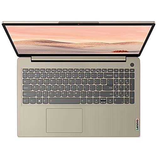 Lenovo IdeaPad Thin and Light Laptop, 15.6" FHD Display, AMD Ryzen 5 5500U Processor (eats i7-1185G7), 8GB RAM, 512GB PCIe SSD, Backlit Keyboard, Fingerprint Reader, Windows 11, Sand (Latest Model) 4