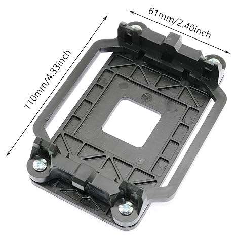 sds AMD CPU Cooling Bracket Motherboard Heatsink Stand Base Fan mounting Bracket AMD Socket AM2 AM3 Bracket -1pcs 4