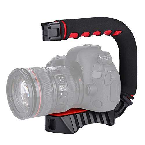 U-Grip Handheld Phone Holder, Video Action Stabilizing DV Bracket Camera Holder Tripod Stand Phone Hand Grip 3