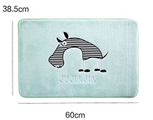 UBERSWEET® changbvss Rugs for Kitchen Anti-Slip Carpet Bathroom Decoration Accessories tapete de banho alfombra antideslizante ducha cosas de cocina: danlvsebanma, About 38.5cm x 60cm 4