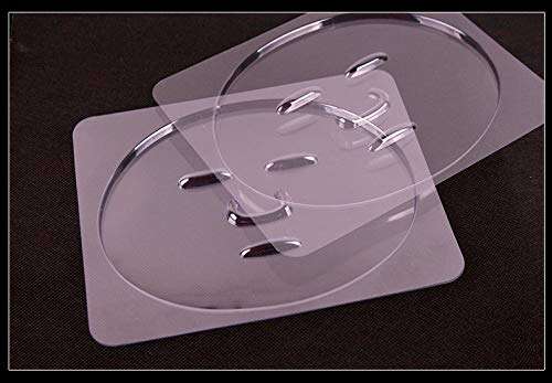 WOIWO 5 PCS Seaweed Mask Mold PVC Mask Tray Film With Mask Plate Plastic Sheet Plastic Blister DIY Mask Makeup Tool 4