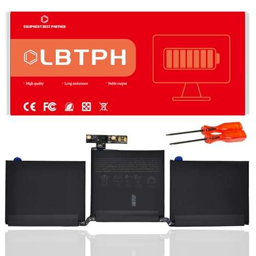 LBTECH A2171 Battery for Apple MacBook Pro Retina 13.3'' A2159 2019 MUHN2LL/A MUHP2LL/A MUHQ2LL/A MUHR2LL/A MUHR2LL/B 2020 A2289 EMC3456 3301 I5-8257U Core I7 1.7G MYDA2LL/A MXK62 11.41V 58.2Wh 1