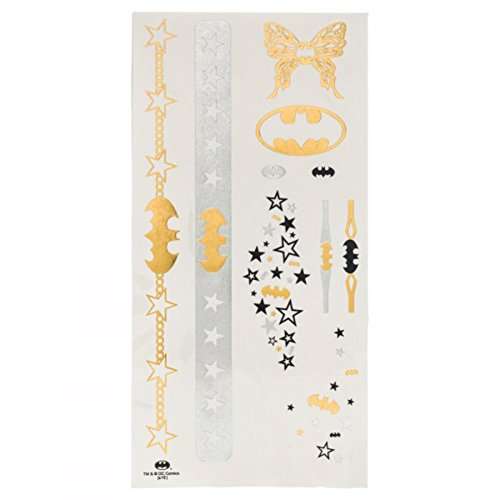 Batman Temporary Tattoo Sheet