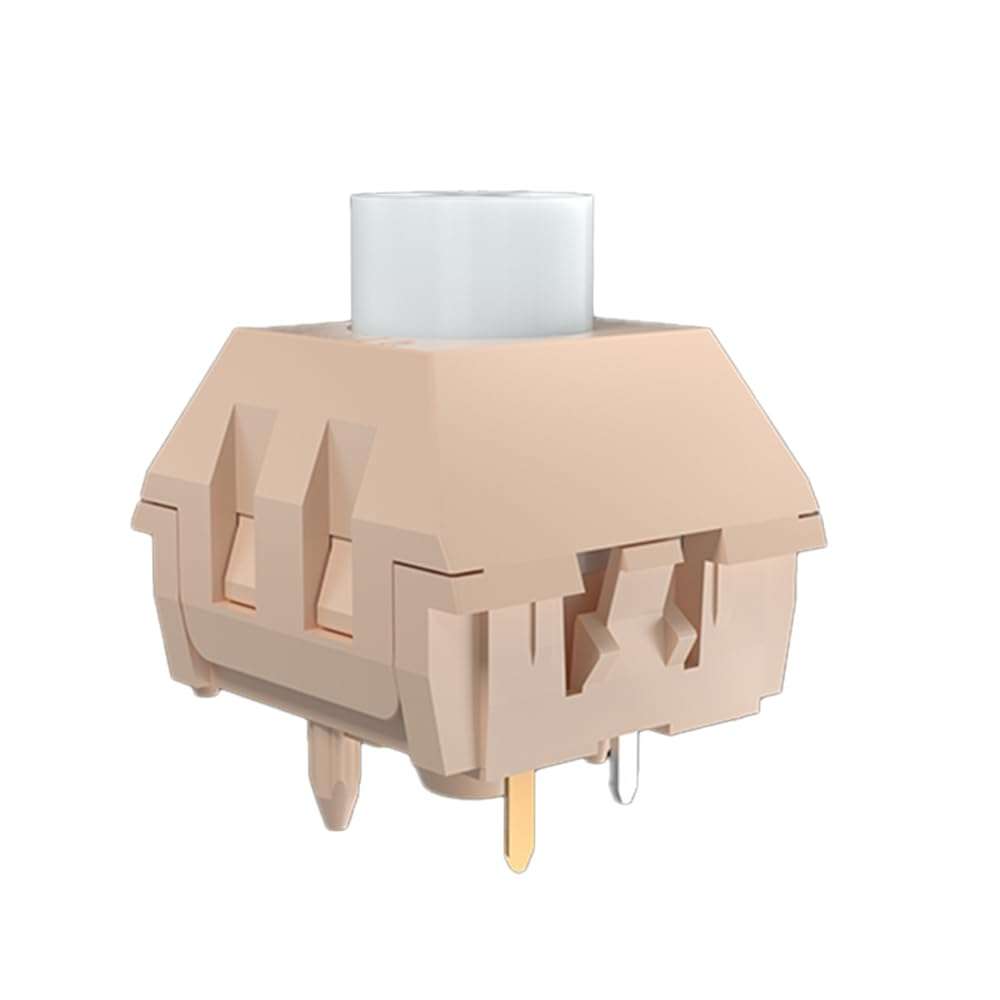 KAILH Box Crushed Ice Keyboard Switch Full Pom Tactile 5Pins Customized Gaming Mechanical Keyboard Switch (70) 4