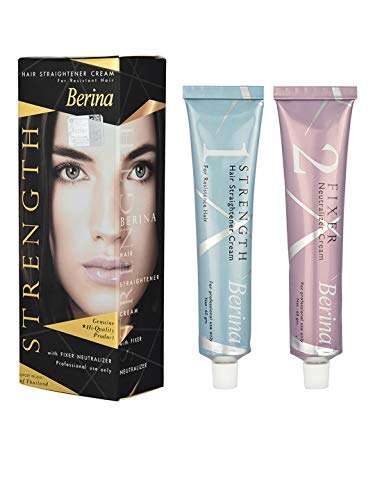 Berina Hair Straightener Cream Hair Styler, 60g 2
