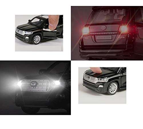 Soflita™Die-Cast Metal Car Toy for Kids Pull Back diecast car Model with Sound Light Mini auto Toy (6610-Tesla) 3