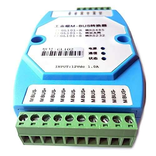 Anncus MBus to Ethernet Modbus-TCP/MODBUS-RTU can Connect 500 Meters Support Meter Protocol Customized - (Color: Blue) 3