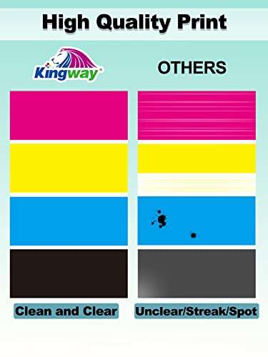 KINGWAY LC3037 Ink Cartridges, Replacement for Brother LC3037 LC3037XXL LC3039 Ink Work for Brother MFC-J5845DW MFC-J5845DWXL MFC-J5945DW MFC-J6545DW MFC-J6545DWXLPrinter 4 Pack(1BK, 1C, 1M, 1Y) 5