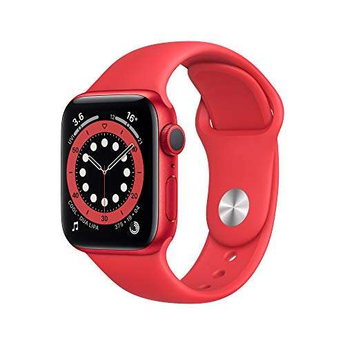 Apple New Watch Series 6 (GPS, 40mm) - Product(RED) - Aluminium Case with Product(RED) - Sport Band 1