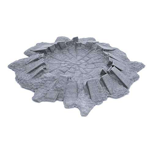 EnderToys Battlefield Craters by Terrain4Print, 3D Printed Tabletop RPG Scenery and Wargame Terrain for 28mm Miniatures 3
