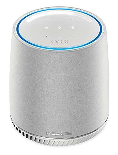 Netgear Orbi Voice Whole Home Mesh WiFi Satellite Extender - with Amazon Alexa and Harman Kardon Speaker Built in, AC2200 (RBS40V) 5