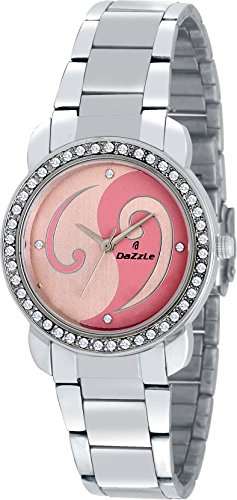 Dazzle-DL-LR5000-PNK-CH Analog Watches for Women
