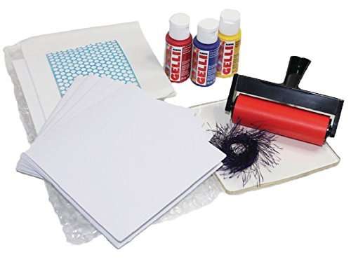 Gelli Arts Card Making Kit - Card Printing Kit with 5 X 5 Gel Printing Plate, DIY Cards Kit and Printmaking Supplies, Gel Printing Kit for Card Making, Handmade Card Kit for Kids or Adults 2