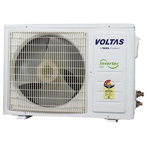 Voltas 2 Ton 3 Star, Hot & Cold Inverter Split AC(Copper, 4-in-1 Adjustable Mode, Anti-dust Filter, 2023 Model, 243VH VERTIS ELEGANT, White) 6