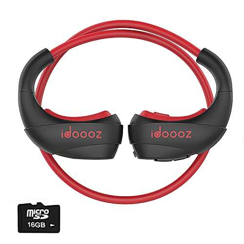 Wireless Bluetooth Mp3 Player Included 16GB Memory, Mp3 Player with Bluetooth Headphones,in-Ear Headphones for Workout,Cordless Sports Ear Buds for Gym Running Jogging(All-in One) 1