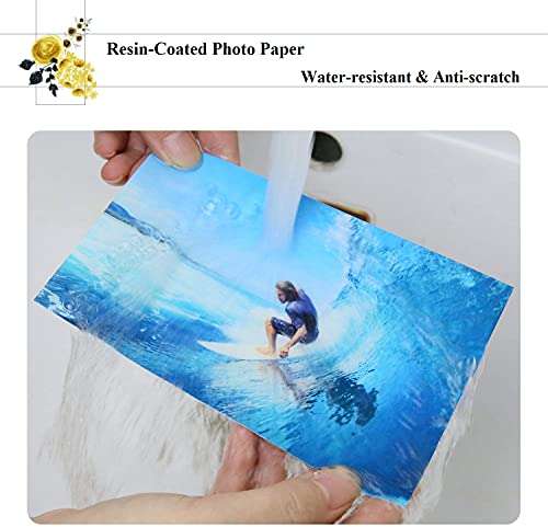 A-SUB Premium Photo Paper High Glossy 11x17 Inch 66lb for Inkjet Printers 50 Sheets, Single Sided 5