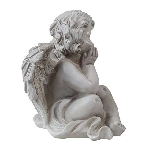 Wonderland 9 inch Height Angel/Cherub Statue (Home & Garden use Decor Table Garden Gift Gifting) 4