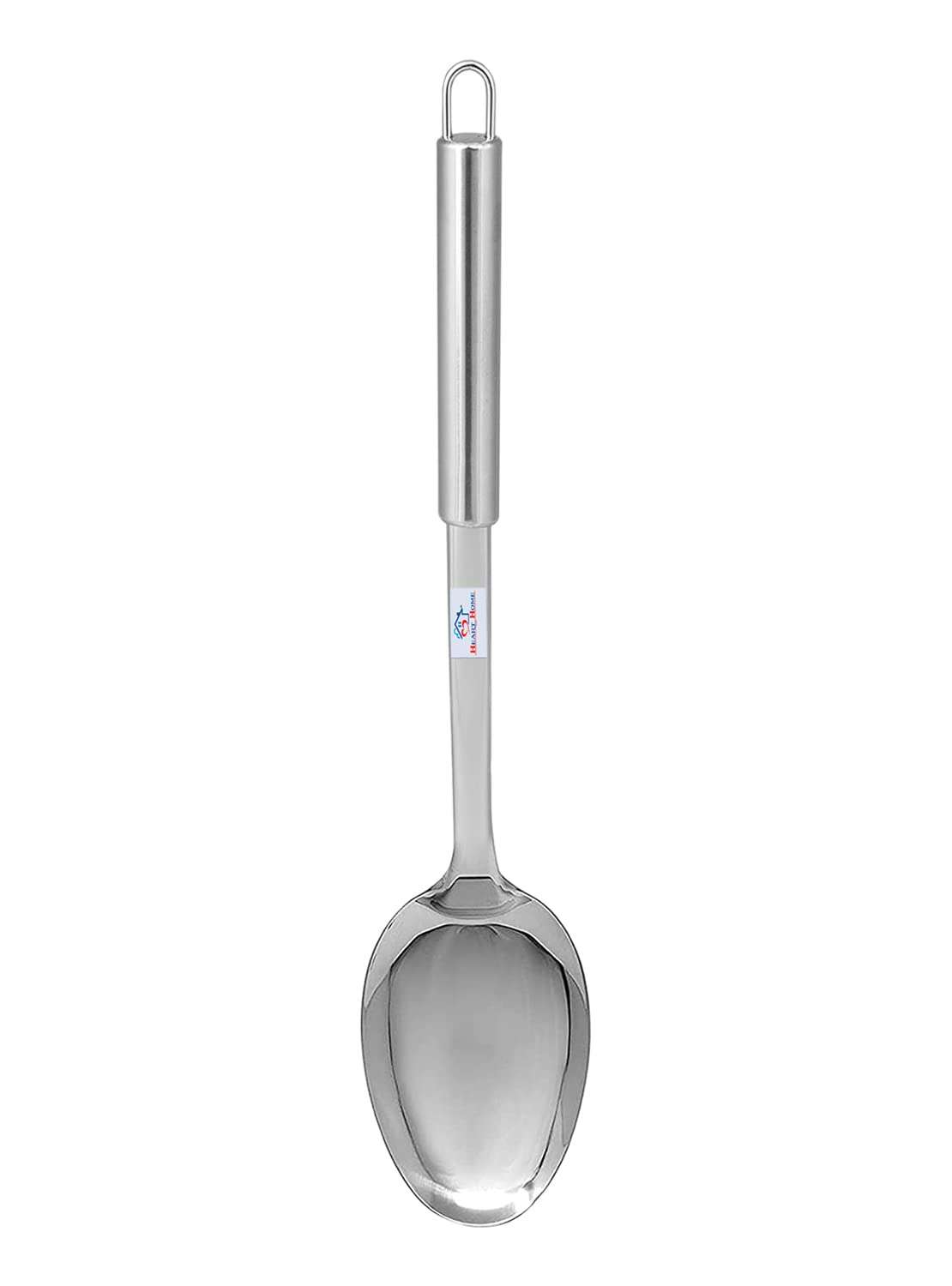 Heart Home Spoon|Stainless Steel Cooking Spoon|Serving Spoon|Kitchen Spoon|Nonstick Chamach for Kitchen|7 cm (Silver) 3