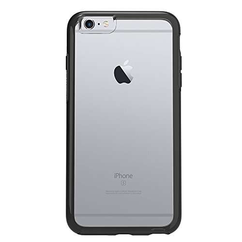 OTTERBOX Symmetry Clear Series Case for iPhone 6 PLUS/6s Plus (5.5" Version) - Retail Packaging - Black Crystal (Clear/Black)