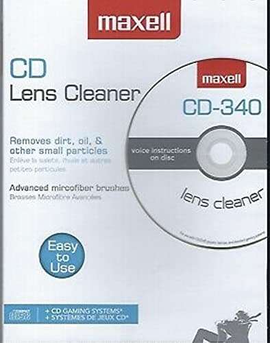 DVD Lens Cleaner for DVD Players BluRay Gaming Systems with Instructions 8 Different Languages