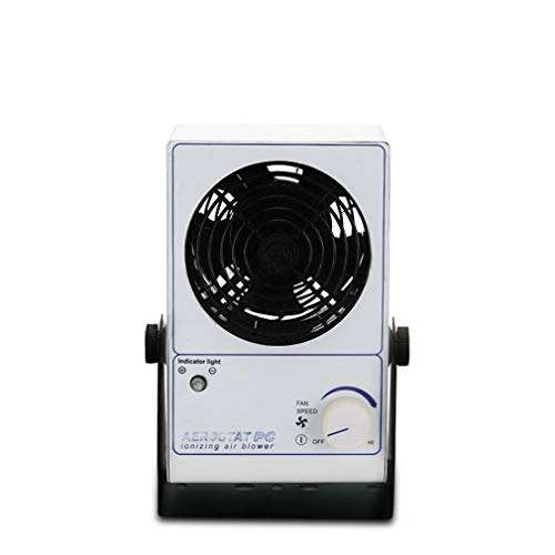 MIFXIN Ionizing Air Blower Fan Anti Electrostatic Ion Blower Anti-Static Ionizer ESD Static Electricity Electrostatic Elimination Eliminator Fan 110V 2