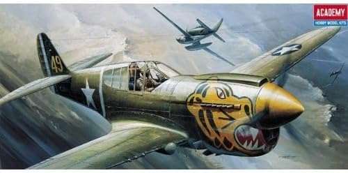 Academy P-40E Warhawk Model Kit 2