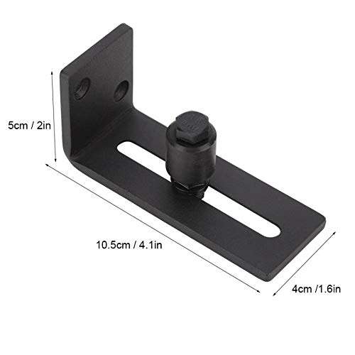 SHIJING Carbon Steel Adjustable Sliding Floor Guide for Barn Door Hardware Accessory Sliding Door Slide Rail Mechanism Furniture 5