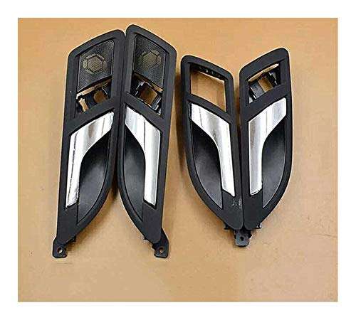 Fangfang A Set 4PCS Fit for 08-12 VW Lavida/Skoda Superb 01-08 Inner Door Handle Inside Handle Internal Wrench Open The Door Wrench (Color Name : Black) 1