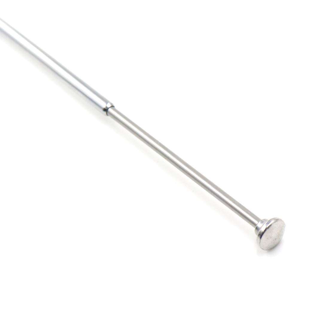 Mecion 6 Section Antenna Stainless Steel Universal Telescopic AM FM Radio 360° Rotatable 3