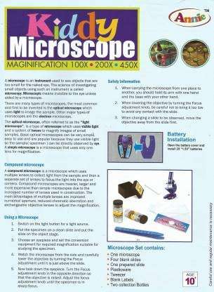 Kiddy Microscope for Childerns 2
