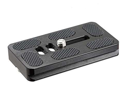 Fotasy 70mm Arca Swiss Plate, 70 mm QR Plate, Quick Release Plate, Arca Type Plate, Tripod Quick Release Plate fits Arca-Swiss Universal Standard Clamp for DSLR Camera Lens Tripod Ballhead 1