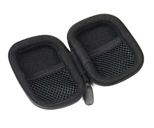 WGear Designed Protective Case for Hearing Aid, Hearing Amplifier, Personal Sound Amplifier, Hearing Device, Listening Device, Strong Mini Case with Mesh pocket, Universal design (Ballistic Black) 4