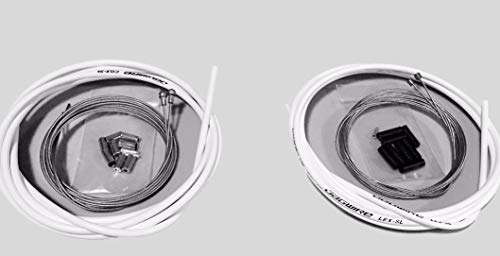 JAGWIRE ROAD SHOP KIT - Complete Brake & Shifter Cable and Housing Kit- White - SRAM/Shimano 1