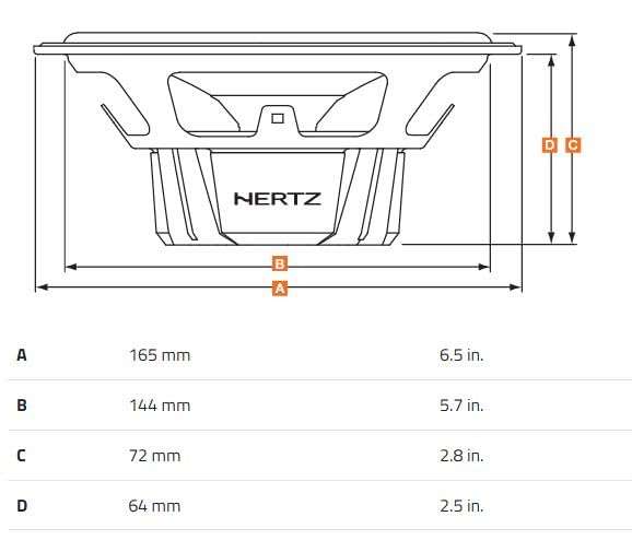 Hertz Dieci Series DSK-1653 Component Speaker Kit 6.5" 2-Way: DV 165.3 + DT 24.3 + DX 300 + Grilles 6