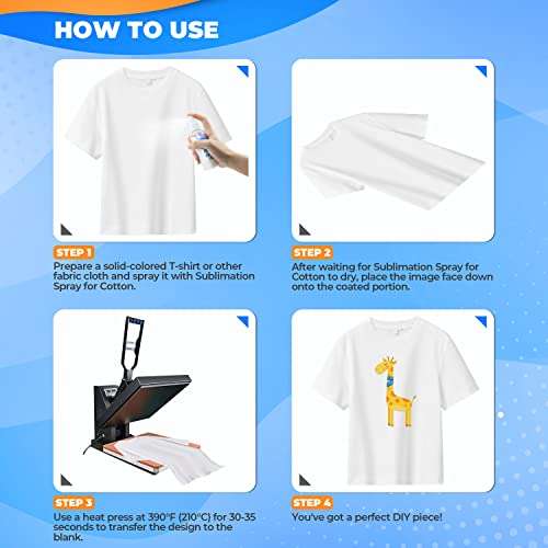 Topcolor Compatible Topcolor Sublimation Spray for Cotton Shirts Sublimation Coating 6