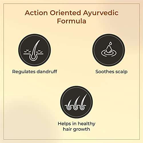 Vedix Ayurvedic Shampoo | Taritha Hair Fall Shampoo for Normal-Oily Hair With Dandruff Care | Reduces Hair Fall and dandruff |100ml 3