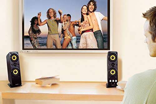 Creative GigaWorks T40 Series II 2.0 Multimedia Speaker System with BasXPort Technology, Black 4
