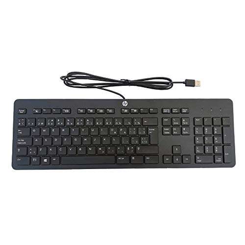 HP USB Business Slim Keyboard QWERTY English Black **New, N3R87AA#ABB,803181-L31 (QWERTY English Black **New Retail**) 2