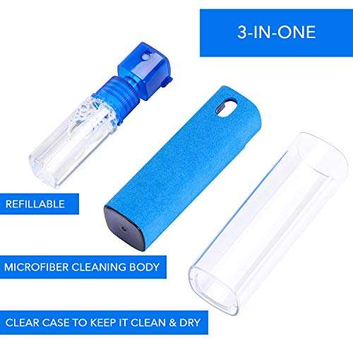 ProofTech Screen Cleaner | Unibody All-in-One Spray and Microfiber Wipe Cloth for All Electronic Devices Computers TVs Phones Tablets | Streak Free, Alcohol Free, Ammonia Free, Odor Free 2