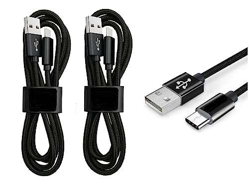 ExtremeCases Compatible for Consumer Cellular ZTE ZMAX 5G Z7540 2X 3FT USB 3.1 Type C Cable to USB A USB 3.0 Charger Cable (Type C Cable) 1