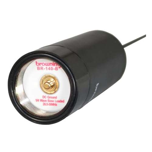 tram-browning BR-140-B CB Antenna, 26.5MHz–30MHz, NMO Mounting, Black 5
