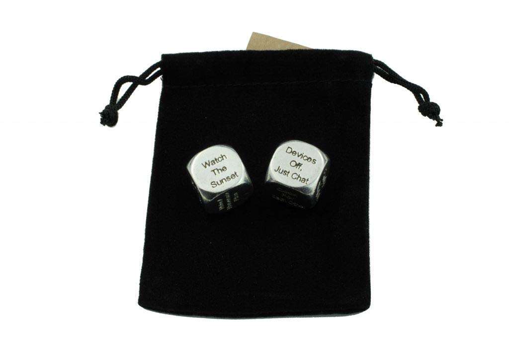 5 Year Anniversary Metal Date Night Dice - Create a Unique 5th Anniversary Date Night 3