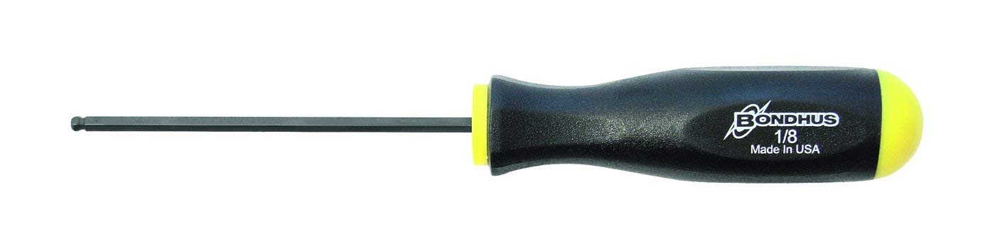 Bondhus 10607 Ball-End Hex Driver Inch (Hex size - 1/8)