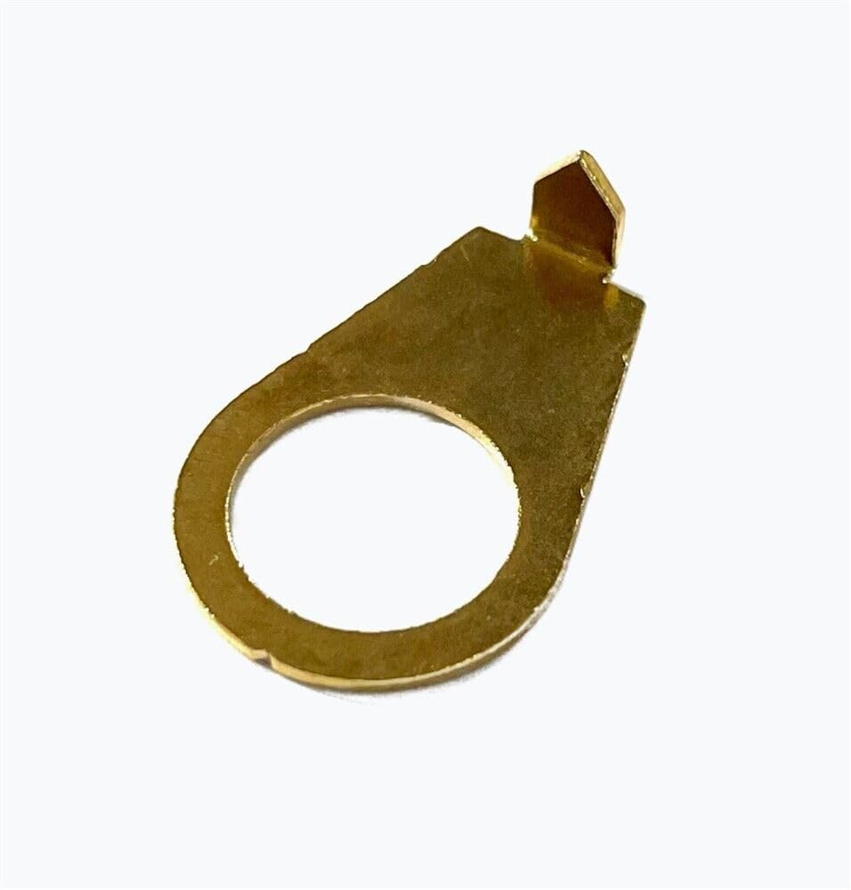 Vintage Style Knob Pointer Washers (8) - Gold