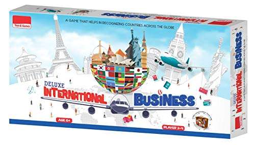 Akrobo International Business Family Board Game, Multicolour