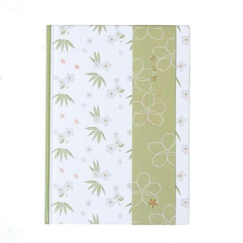 New Cute Cartoon Cherry Blossoms Series School Student Diary Notebook Stationery,Candy Hardcover Person Agenda Planner Organizer (Green) 1