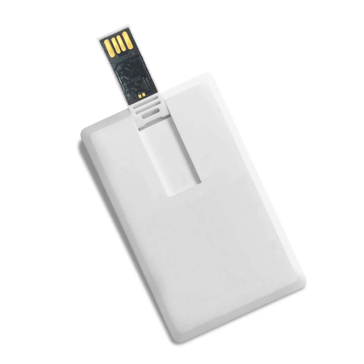 Sonsky Credit Card Shape Simple Pendrive for Data Storage| USB Flash Drive | White (16GB) 1