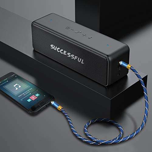 AUX Cable,EMK 3.5mm Nylon Braided Auxiliary Audio Cable [24KGold-Plated,Hi-fi Sound Quality] Tangle-Free AUX Cable for Headphones,Laptop,Phones,Tablets,MP3 Players,Car Stereos and More (3.3ft/1m) 2