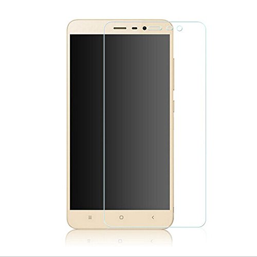 Plus 0.3mm Tempered Glass for Xiaomi Redmi Note 3 [Cutout for Proximity Sensor], 0.3mm thickness, 9H Hardness, 2.5D Curved Edge, Reduce Fingerprint, No Rainbow, Bubble Free & Oil Stains Coating with Alcohol wet cloth pad & clean micro fibre Dry cloth, Anti Explosion Tempered Glass Screen Protector for Xiaomi Redmi Note 3